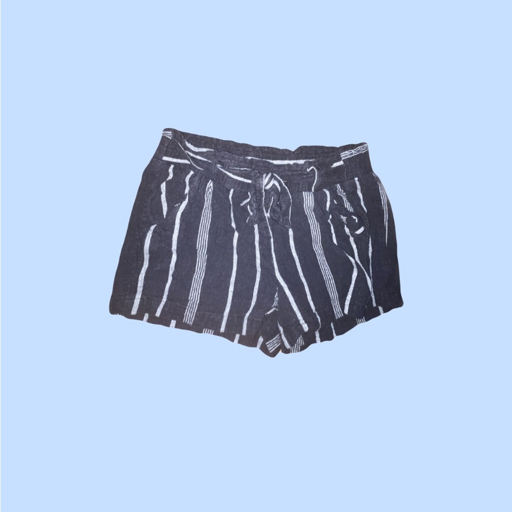 flowy striped shorts